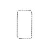 Chat Bubble Vertical Small Plain Dash Non Filled Line Element from Variable Scribbles Set