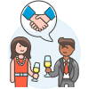 Agreement 3 Illustration from UX Colors Set