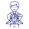 Self Employed 1 Illustration from UX Line Set
