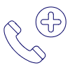 Call Add Illustration from UX Line Set | Free Download as SVG Vector and Transparent PNG | Streamline illustrations