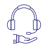 Call Center Headset 1 Illustration from UX Line Set