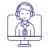 Customer Server Imac 1 Illustration from UX Line Set