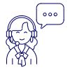 Customer Service Reply 1 Illustration from UX Line Set