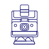 Camera Polaroid 2 Illustration from UX Line Set