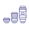 Lens Camera Illustration from UX Line Set