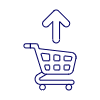 Shopping Cart Remove 1 Illustration from UX Line Set