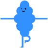Abstract Character 7 Emoji from Abstract Avatars Set