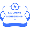 Exclusive Membership Star element - Free transparent PNG, SVG. No Sign up needed.