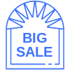 Big Sale Tag element - Free transparent PNG, SVG. No Sign up needed.