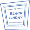 Black Friday Star Frame element - Free transparent PNG, SVG. No Sign up needed.