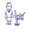Janitor 1 Illustration from UX Line Set