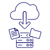 Cloud Download 15 Illustration from UX Line Set