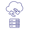 Cloud Sync 14 Illustration from UX Line Set | Free Download as SVG Vector and Transparent PNG | Streamline illustrations