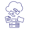 Cloud Sync 15 Illustration from UX Line Set