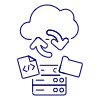 Cloud Sync 16 Illustration from UX Line Set
