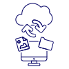 Cloud Sync 6 Illustration from UX Line Set