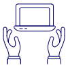 Laptop Hand 1 illustration - Free transparent PNG, SVG. No sign up needed.
