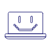 Laptop Smiley 2 illustration - Free transparent PNG, SVG. No sign up needed.