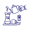 Coffee Making 1 1 Illustration from UX Line Set
