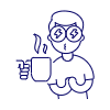 Craving For Coffee 2 illustration - Free transparent PNG, SVG. No sign up needed.