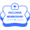 Exclusive Membership Star element - Free transparent PNG, SVG. No sign up needed.