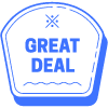 Great Deal Tag element - Free transparent PNG, SVG. No sign up needed.