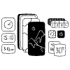 Phone Customization illustration - Free transparent PNG, SVG. No sign up needed.