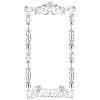 Composition 3 Element from Art Nouveau Vectors Set
