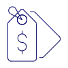 Tags Dollar Illustration from UX Line Set