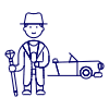 Pimp 1 Illustration from UX Line Set