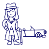 Pimp 4 Illustration from UX Line Set