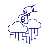 Crypto Cloud 1 Illustration from UX Line Set