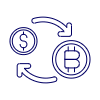 Crypto Exchange Illustration from UX Line Set