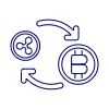 Crypto Exchange Illustration from UX Line Set