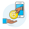 Crypto Pay 3 Illustration from UX Colors Set
