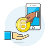 Crypto Pay 6 Illustration from UX Colors Set