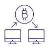 Crypto Transfer Illustration from UX Line Set
