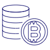 Crypto Coins Illustration from UX Line Set