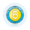 Crypto World Illustration from UX Colors Set
