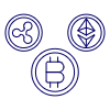 Cryptocurrencies Illustration from UX Line Set