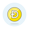 Dogecoin 2 Illustration from UX Colors Set