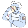Astronaut Grumpy 1 illustration - Free transparent PNG, SVG. No sign up needed.