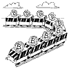 Blockchain As A Train Blocks illustration - Free transparent PNG, SVG. No sign up needed.