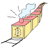 Blockchain Train illustration - Free transparent PNG, SVG. No sign up needed.