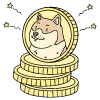 Dogecoin 1 Illustration from Bruxelles Set