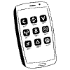 Smartphone With Crypto Apps illustration - Free transparent PNG, SVG. No sign up needed.