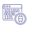 Crypto App Illustration from UX Line Set