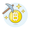 Crypto Mining 1 Illustration from UX Colors Set