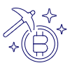 Crypto Mining 1 Illustration from UX Line Set
