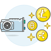 Crypto Mining 4 Illustration from UX Colors Set